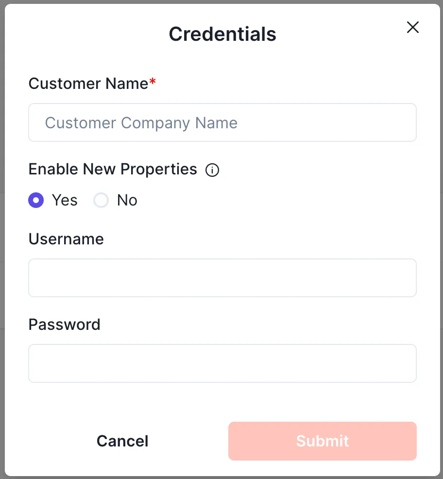 Propexo Propertyware Credentials